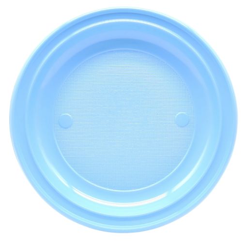 Imagen de PLATO PLASTICO 9" AZUL BEBÉ 1/8**