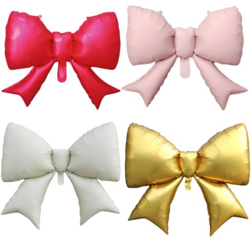 Imagen de GLOBO METALICO LAZO VARIADO 98X75CM**