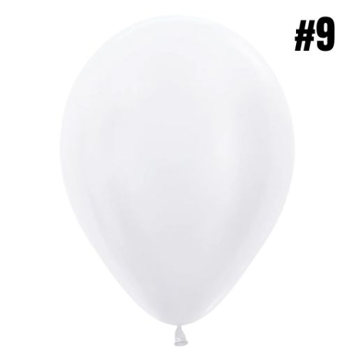 Imagen de VEJIGA 9 BLANCA BP 1/24 **