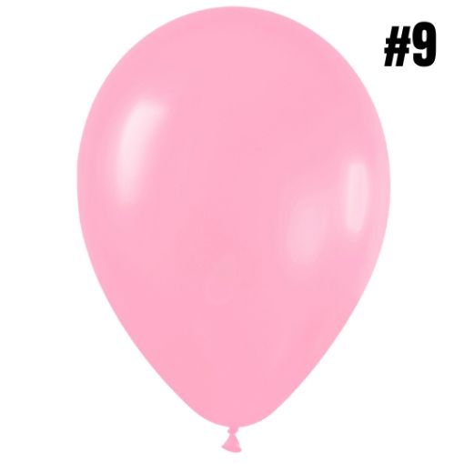 Imagen de VEJIGA 9 ROSADO BPS 1/24 **