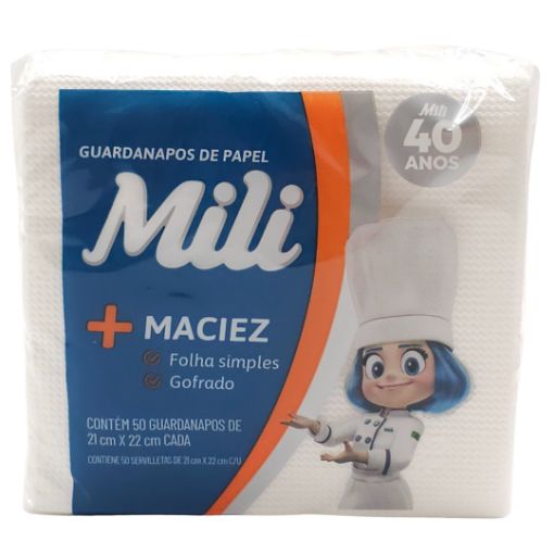 Imagen de SERVILLETA CUADRADA MILI 72/50**