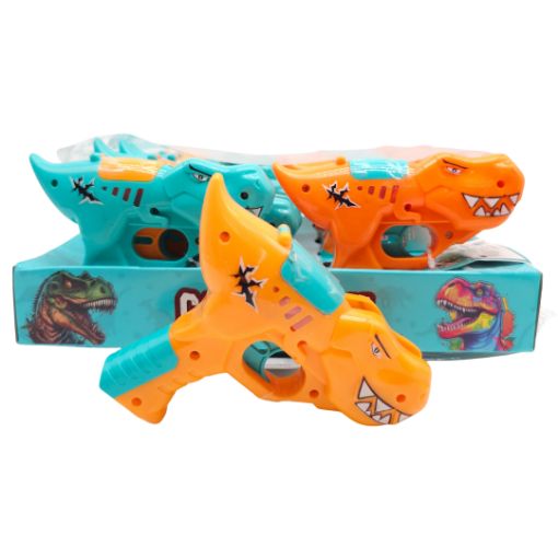 Imagen de PISTOLA CON DULCE DINO CANDY GUN 12/10**