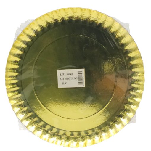 Imagen de BANDEJAS DESECHABLES 11.8" 1/3**