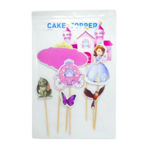 Imagen de CAKE TOPPER MOTIVO SOFIA 1/6 **