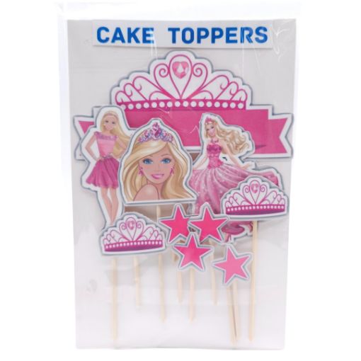 Imagen de CAKE TOPPER MOTIVO BARBIE 1/6 **