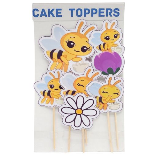 Imagen de CAKE TOPPER MOTIVO ABEJITA 1/6**