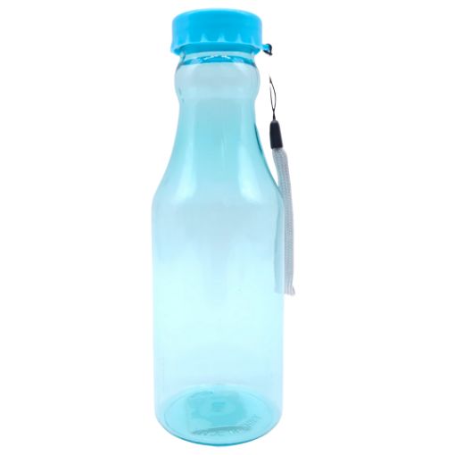Imagen de BOTELLA PLASTICA AZUL 20CM R0065**
