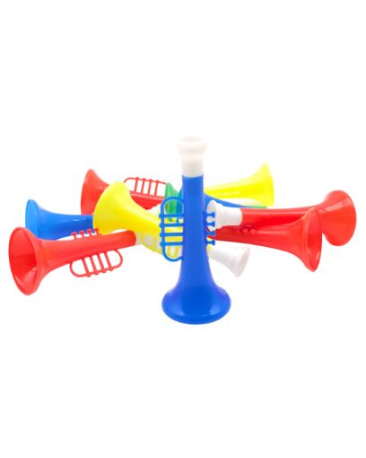 Imagen de TROMPETA COLORES PIÑATERIA 1/10***
