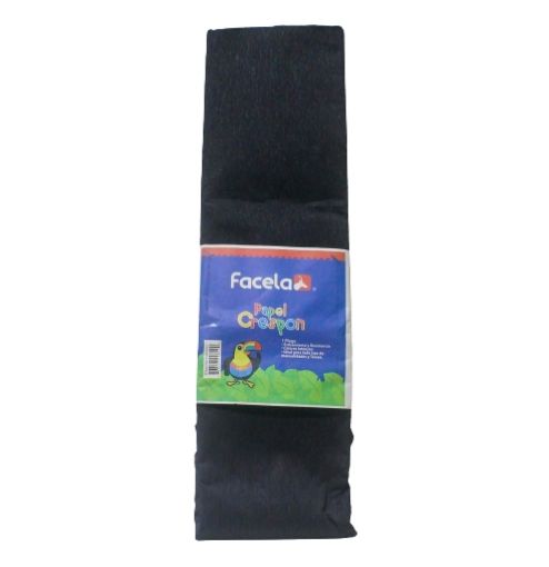Imagen de PAPEL CREPE NEGRO 1/1 .***