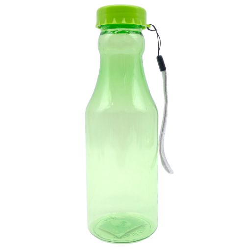 Imagen de BOTELLA PLASTICA VERDE 20CM R0065***