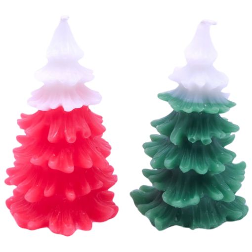 Imagen de VELA ARBOL NAVIDAD 4X10CM R45890.***