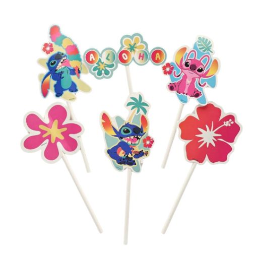 Imagen de TOPPER DECORATIVO STITCH 1/6 ***