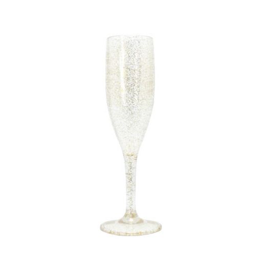 Imagen de COPA CHAMPAÑA GLITTER GOLD 1/1 ***