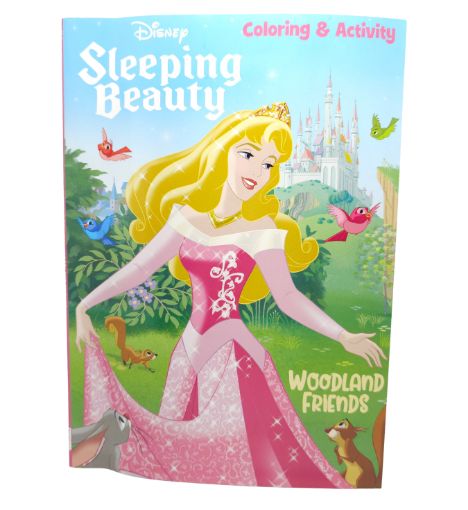 Imagen de LIBRO COLOREAR PRINCESA AURORA 64 PAG