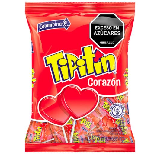Imagen de PALETA TIPITIN CORAZON 30/25.**