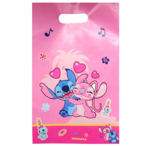 Imagen de FUNDA CUMP. STITCH ROSA 1/10**