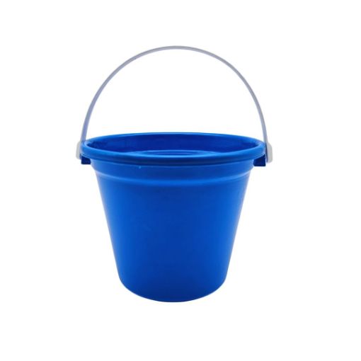 Imagen de CUBETA PLASTICA AZUL ROYAL 1/1***