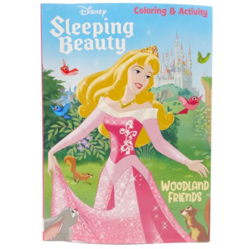 Imagen de LIBRO COLOREAR PRINCESA AURORA 64 PAG