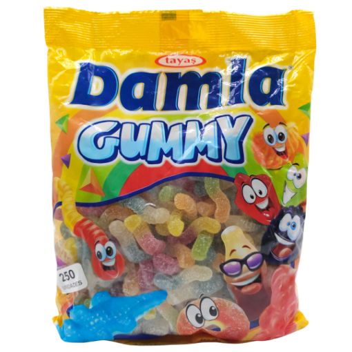 Imagen de GOMITA DAMLA GUSANO 12/250 1KG