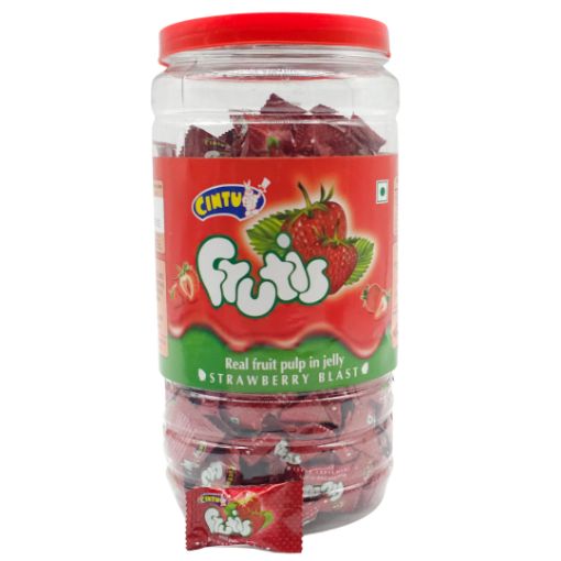 Imagen de GELATINA FRUTIS FRESA TARRO 24/150