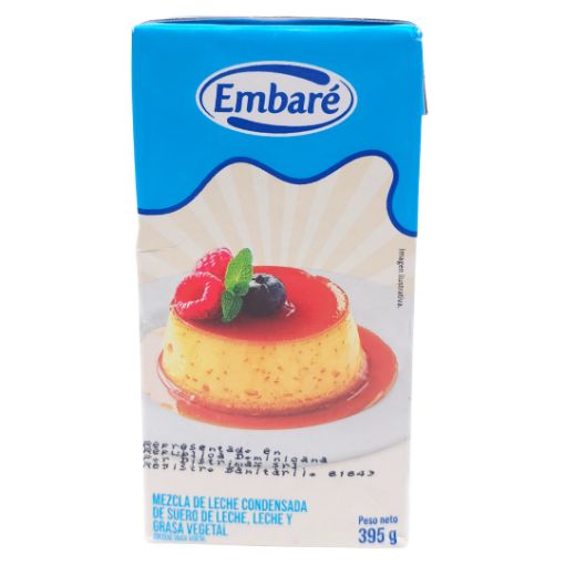 Imagen de LECHE CONDENSADA EMBARE 27/395 G