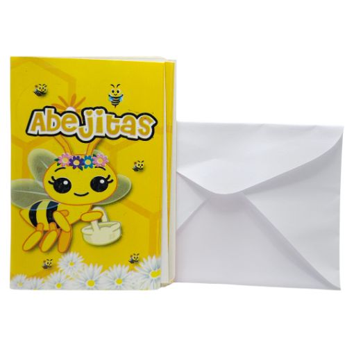Imagen de INVITACION ABEJITA 1/10 **