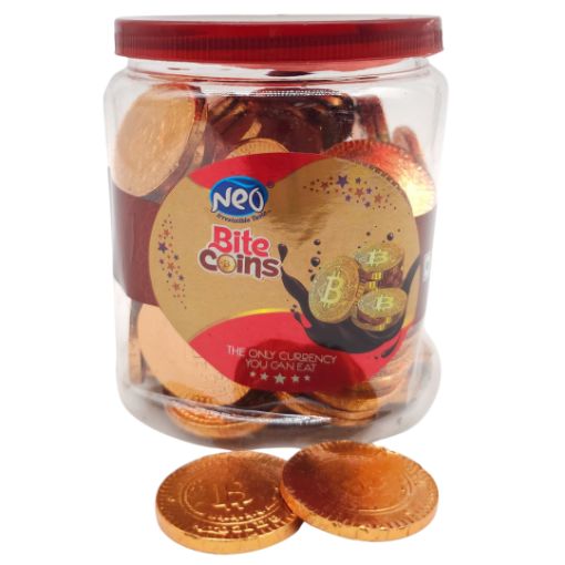 Imagen de CHOC. MONEDA BITE COINS NEO 12/100