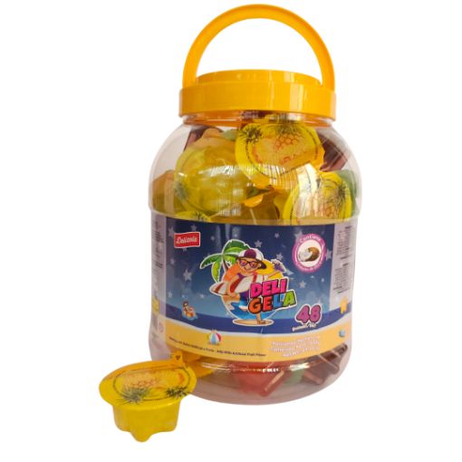 Imagen de GELATINA DELIZOLA ESTRELLA TARRO 6/48