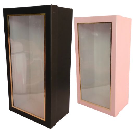 Imagen de CAJA REGALO T/TRANSPARENTE 37X19.5CM