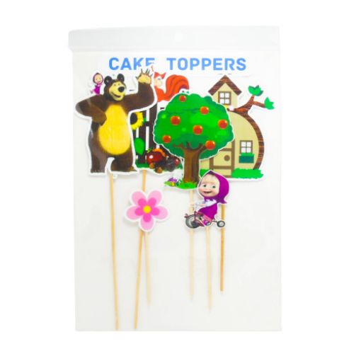 Imagen de CAKE TOPPER MOTIVO MASHA 1/6 **