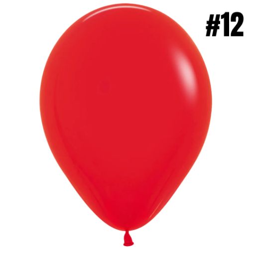 Imagen de VEJIGA 12 ROJO BP 1/24 **