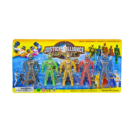 Imagen de MUÑECO POWER RANGER REF14617 3.5 PULG 1/5